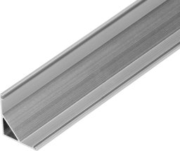 Orno Profil aluminiowy do taśm LED, 2000 x 15,8 x 15,8 mm, kątowy, srebrny