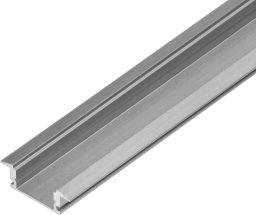 Orno Profil aluminiowy do taśm LED, 2000 x 24,5 x 6,85 mm, wpuszczany w karton gips, srebrny