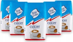 Polski Cukier Polski Cukier Cukier biały 1 kg x 5 sztuk