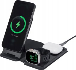Ładowarka Mophie UAG 3in1 Travel Charger Indukcyjna 3 A (9B4412114030)