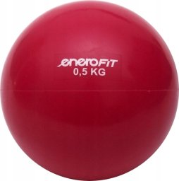 Eb Fit PIŁKA WAGOWA Z OBCIĄŻENIEM 0,5 KG RÓŻOWA ENERO FIT