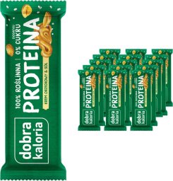 Dobra Kaloria Baton proteinowy krem orzechowy & sól 15szt
