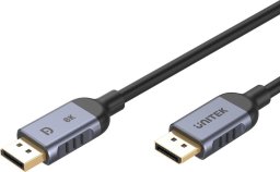 Kabel Unitek DisplayPort - DisplayPort 2m czarny (C1628GY01-2M)