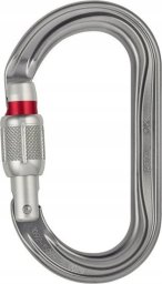 Petzl Petzl M33A SL, Screw-lock, Locking carabiner, D-shaped, Aluminium, Grey, 25 kN