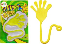 LeanToys Lepka Rączka Łapka Elastyczna Glut Slime Żółta