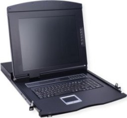 Konsola KVM Value Konsola KVM 19, 43 cm (17) TFT (16:9), VGA, USB, układ klawiatura UK
