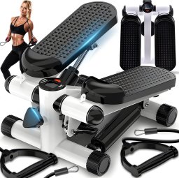 Stepper Logit STEPPER PROSTY Z LINKAMI DO ĆWICZEŃ LICZNIK LCD REGULACJA FITNESS