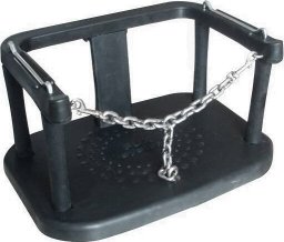 Huśtawka GIGI TOYS Huśtawka kubełkowa z łańcuszkiem na łańcuchu (stal nierdzewna 5mm)