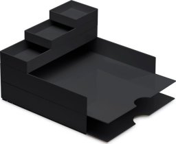 Moxom Zestaw pojemników MOXOM Modular Desk Set, 320x260x60mm, 5 szt., czarny