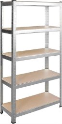 Funfit Regał metalowy magazynowy 180x90x40 cm