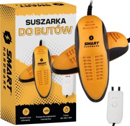Suszarka do butów Smart Hardware ELEKTRYCZNA SUSZARKA DO BUTÓW 3 TRYBY CZARNO POMARAŃCZOWA