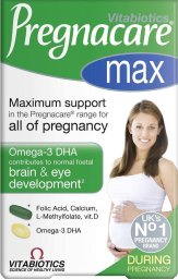 Alkotest VITABIOTICS_Pregnacare Max suplement diety dla kobiet w ciąży 84 tabletki/kapsułki
