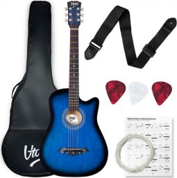 Riverwest Gitara akustyczna 4/4 blueburst AG ONE BB