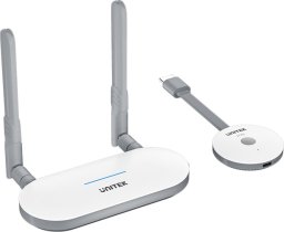 System przekazu sygnału AV Unitek Bezprzewodowy nadajnik i odbiornik HDMI zasięg do 50m, biały