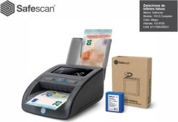 SafeScan SafeScan 155-S Komplett SET Geldprüfgerät Batterie & Stapler