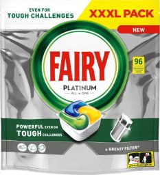 Fairy Kapsułki do zmywarki Platinum All in One Lemon 96 szt.