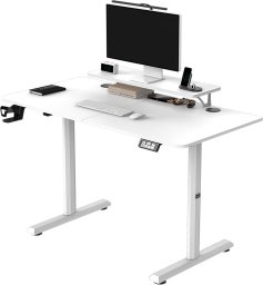 Biurko Ultradesk Białe 120 cm x 60 cm