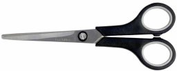 Stickn Saks BNT Office 100mm sort/grå soft gummi greb
