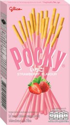 Glico Paluszki Pocky Truskawkowe 45g -