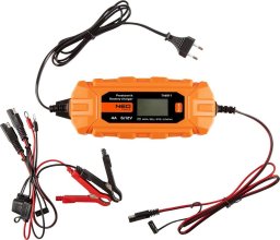 Neo Prostownik automatyczny 4A/70W, 3-120Ah, do akumulatorów kwasowych / AGM / GEL 11-891-1