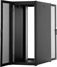 Szafa Hyperice Szafa sieciowa stojąca Hyper Pro 19" 26U rack 600x1000, drzwi przód perforacja, czarny, 1000kg