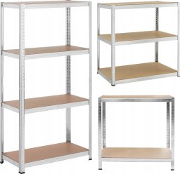 Funfit Regał magazynowy 180x90x40 cm