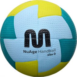 Meteor Piłka ręczna Meteor Nuage Mini 0 niebiesko-żółta 16696