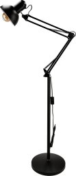 Lampa podłogowa Orno LUWES lampa podłogowa, 185 cm, E27, max. 18W, czarna