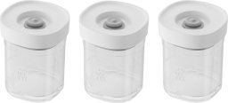 NPC Polska Zwilling Fresh & Save Cube 3 pojemniki plastikowe XS 120 ml szare