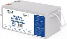 Volt AKUMULATOR VOLT POLSKA LITOWO-ŻELAZOWO-FOSFORANOWY LiFePO4 24V 120Ah 120A