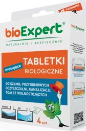 Bioexpert bioExpert Tabletki do szamb i przydomowych oczyszczalni 4 szt.