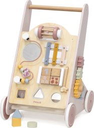 Viga Toys VIGA PolarB Drewniany Pchacz Chodzik Różowy Edukacyjny