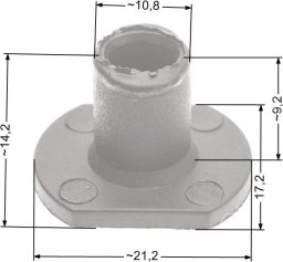 NGK ZAŚLEPKA AMORTYZATORA STIHL 021 023 025 MS210 MS230 MS250 ZAM. 1123 791 7310 NZ576