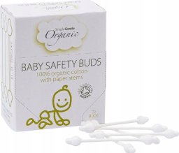 Simply Gentle , Bezpieczne Patyczki do Uszu dla Dzieci (72 szt.)