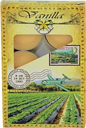 Direct Home and Garden Podgrzewacze 6 szt. wanilia