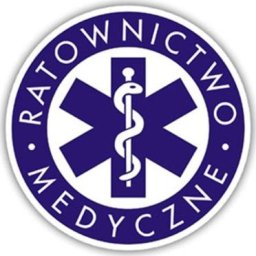 Polska Firma Naklejka RATOWNICTWO MEDYCZNE 8 cm