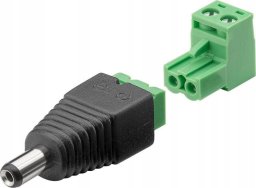 Goobay Kostka zaciskowa 2-pinowa Wtyk DC (5,50 x 2,10 mm)