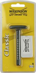 Wilkinson  Sword Classic, Maszynka do golenia + zestaw 5 żyletek