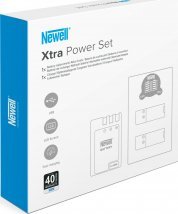 Ładowarka do aparatu Newell Zestaw ładowarka dwukanałowa DL-USB-C i akumulator NP-FZ100 do Sony