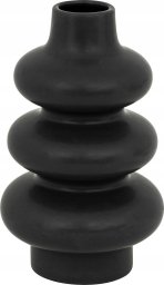 Atmosphera Czarny ceramiczny wazon CLOTHILDE, wys. 25 cm