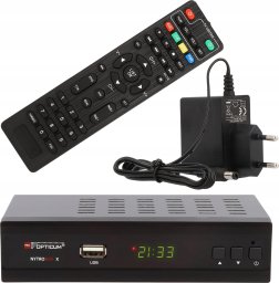 Tuner TV Opticum Odbiornik DVB-T2/C Opticum Red Nytrobox X H.265