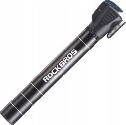 RockBros Mała Pompka Rowerowa, 7 bar, 17 cm, czarna
