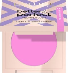 Eveline Eveline Better Than Perfect Velvet Blush 01 Ballerina Pink 2.3g