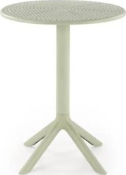 Halmar Stolik ogrodowy CALVO 60x60 miętowy z tworzywa PVC HALMAR