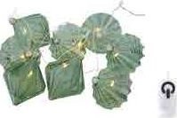 Dekoracja świąteczna Sirius Sirius Nellie garland, 8L, green