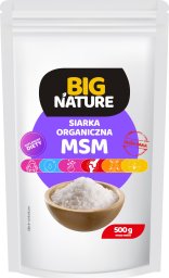 Big Nature Msm Siarka Organiczna 500G Suplement Diety  - Big Nature