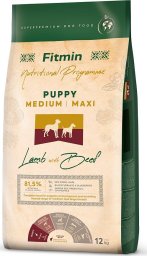 Fitmin  Puppy Lamb&Beef 12 kg