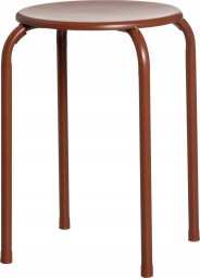 4Living Metalowy taboret, Ø 30 cm