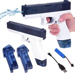Jokomisiada Zabawka elektryczny Pistolet Glock na wodę sikawka ZA4965