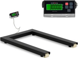 Steinberg Waga płozowa belkowa paletowa LCD 3000 / 1 kg 121 x 84 cm